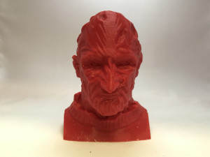 freddy krueger bust Modello di stampa 3D