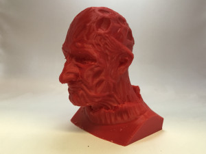 freddy krueger bust Modello di stampa 3D