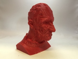 freddy krueger bust Modello di stampa 3D