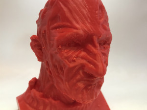 freddy krueger bust Modello di stampa 3D