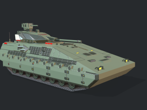 armored tank ifv 3D Model