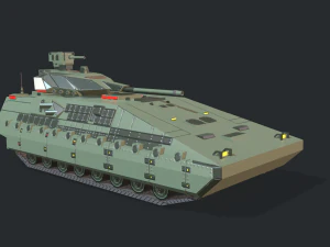 装甲戦車ifv 3Dモデル