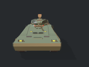 armored tank ifv 3D Model