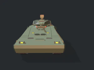 armored tank ifv 3D Model