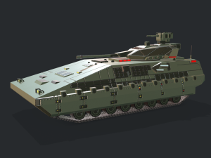 armored tank ifv 3D Model