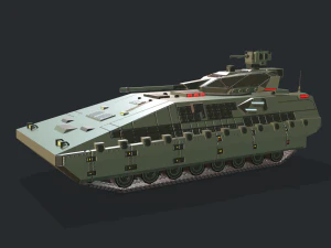 armored tank ifv 3D Model