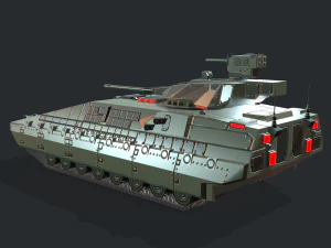 armored tank ifv 3D Model