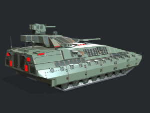 armored tank ifv 3D Model