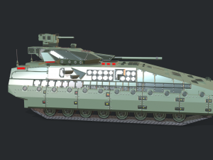 armored tank ifv 3D Model