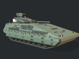 armored tank ifv 3D Model