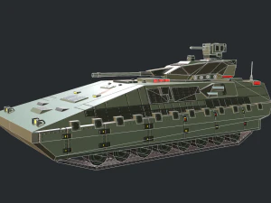 armored tank ifv 3D Model