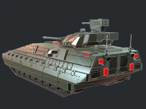 armored tank ifv 3D Model
