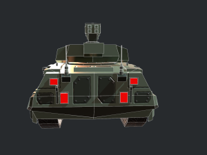armored tank ifv 3D Model