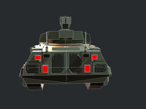 armored tank ifv 3D Model