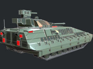 armored tank ifv 3D Model