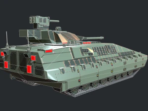 armored tank ifv 3D Model