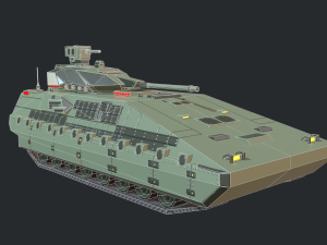 armored tank ifv 3D Model
