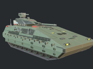 armored tank ifv 3D Model