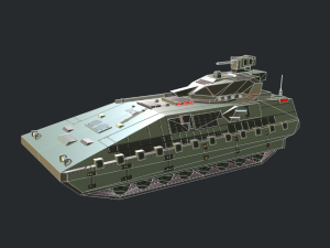 armored tank ifv 3D Model