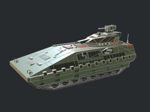 armored tank ifv 3D Model