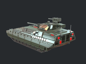 armored tank ifv 3D Model