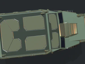 mrap armored vehicle 3D Model