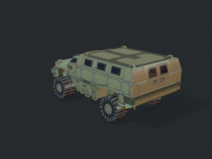 mrap armored vehicle Modelo 3D