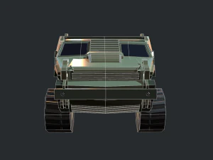 mrap armored vehicle 3D Model