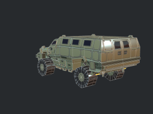 mrap armored vehicle Modelo 3D
