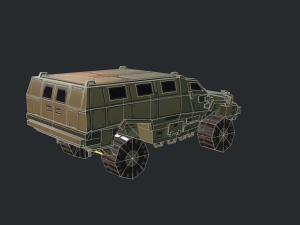 mrap armored vehicle Modelo 3D