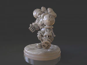 calibretto sculpture 3D Print Model