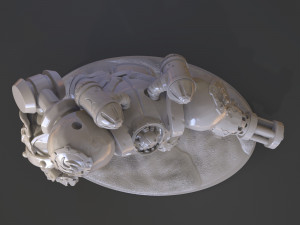 calibretto sculpture 3D 打印模型