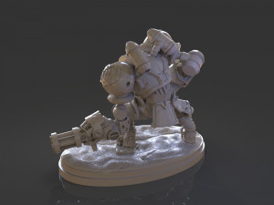 calibretto sculpture 3D 打印模型