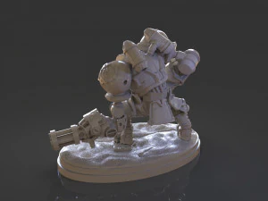calibretto sculpture 3D Print Model