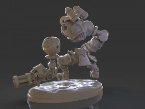 calibretto sculpture 3D Print Model
