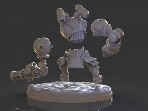 calibretto sculpture 3D Print Model