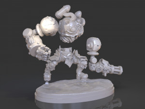calibretto sculpture 3D 打印模型