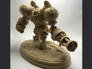 calibretto sculpture 3D 打印模型