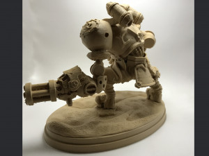 calibretto sculpture 3D 打印模型