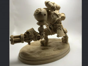 calibretto sculpture 3D Print Model