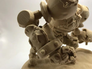 calibretto sculpture 3D Print Model