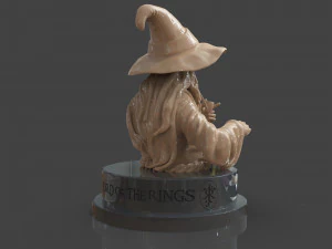 gandalf the grey bust 3D Print Model