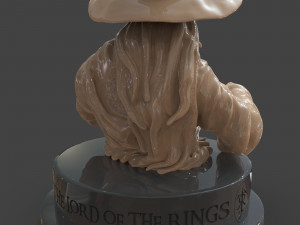 gandalf the grey bust Modelo de Impressão 3D