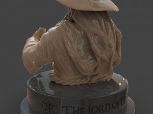 gandalf the grey bust Modelo de Impressão 3D