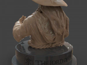 gandalf the grey bust 3D Print Model