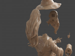 gandalf the grey bust Modelo de Impressão 3D