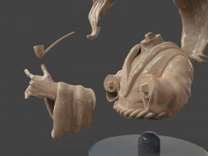 gandalf the grey bust Modelo de Impressão 3D