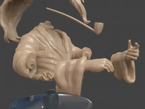 gandalf the grey bust Modelo de Impressão 3D