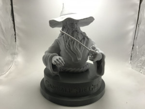 gandalf the grey bust Modelo de Impressão 3D
