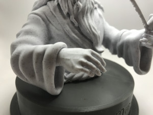 gandalf the grey bust Modelo de Impressão 3D
